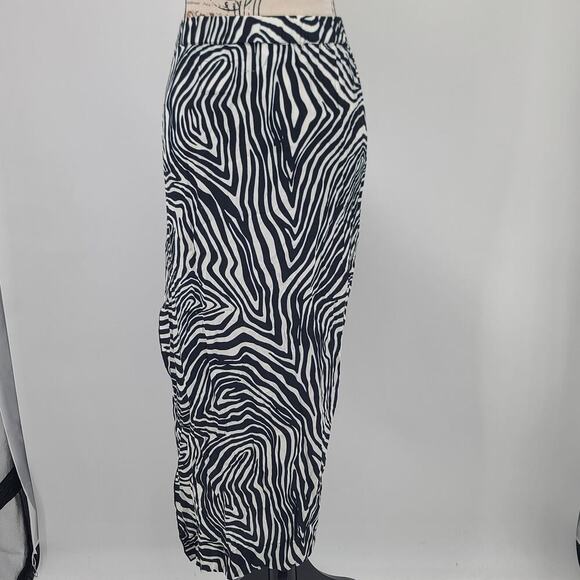 #464 BLUE. Chaser "Lindsey wild thing midi" skirt - Picture 5 of 13